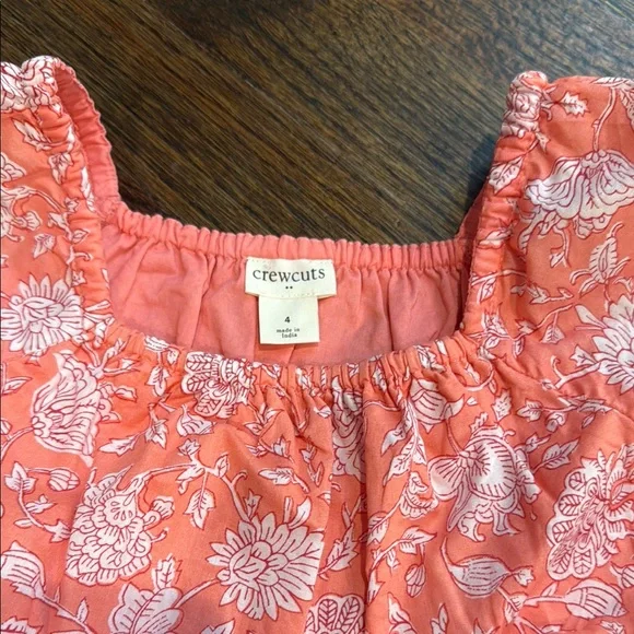 Crewcuts Pink Puff Sleeve Sundress - Picture 2 of 7